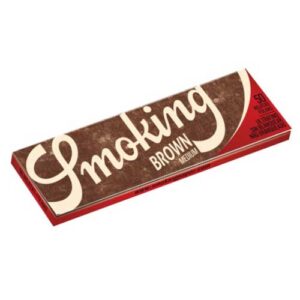 Brown Unbleached Rolling Papers, 1 1/4 by Smoking