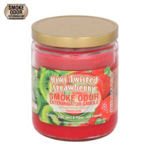 Kiwi Twisted Strawberry Candle by Smoke Odor Exterminator - Image 1