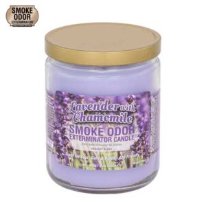 Lavender with Chamomile Candle by Smoke Odor Exterminator - Image 1