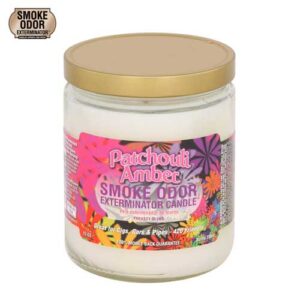 Patchouli Amber Candle by Smoke Odor Exterminator - Image 1