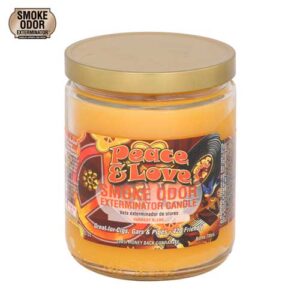 Peace & Love Candle by Smoke Odor Exterminator - Image 1