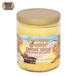 Pineapple Coconut Candle by Smoke Odor Exterminator - Image 1
