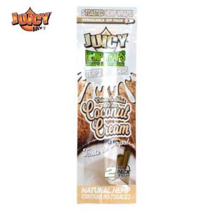 Coconut Cream Terp Hemp Wraps 105 mm (2/PCK) par Juicy Jay's – Image 1