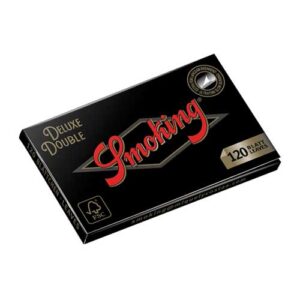 Deluxe Double Rolling Papers, Single Wide by Smoking