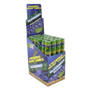 Hemp Wraps Pre-Rolled Cones (2/PCK) Blueberry by Cyclones - Image 2