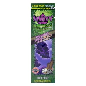 Grapes Gone Wild Hemp Wraps 105 mm (2/PCK) by Juicy Jay's - Image 1
