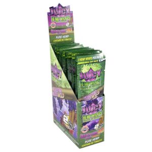 Grapes Gone Wild Hemp Wraps 105 mm (2/PCK) by Juicy Jay's - Image 2