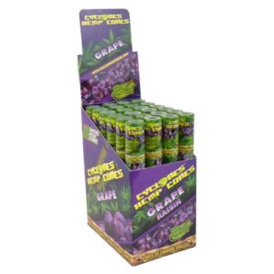 Hemp Wraps Pre-Rolled Cones (2/PCK) Grape by Cyclones - Image 2