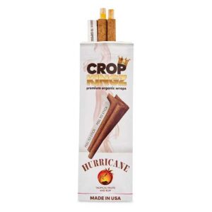 Hurricane (2/PCK) Tobacco-Inspired Organic Wraps par Crop Kingz – Image 1