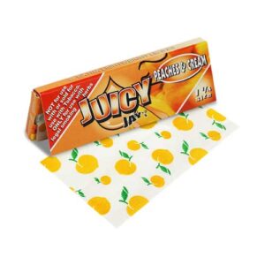 Peaches & Cream Leaf Rolling Papers, 1 1/4 par Juicy Jay's – Image 1