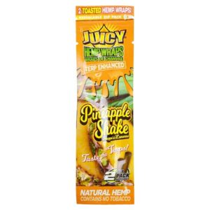 Pineapple Shake Hemp Wraps 105 mm (2/PCK) by Juicy Jay's - Image 1
