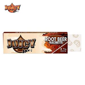 Root Beer Leaf Rolling Papers, 1 1/4 by Juicy Jay's - Image 1