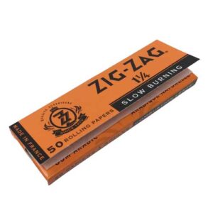 Slow Burning 1 1/4 Rolling Papers by Zig Zag - Image 1