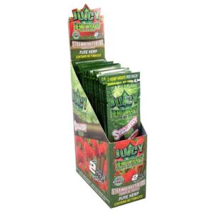 Strawberry Hemp Wraps 105 mm (2/PCK) par Juicy Jay's – Image 2