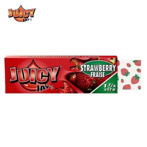 Strawberry Leaf Rolling Papers, 1 1/4 par Juicy Jay's – Image 1