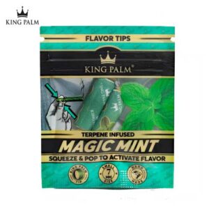 Terpene Flavoured Infused Tips (2/pck), Magic Mint by King Palm