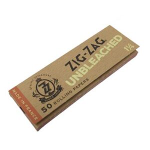 Unbleached 1 1/4 Rolling Papers by Zig Zag – Image 1
