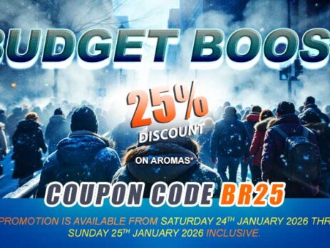 January is the perfect time to reset and manage your expenses more efficiently. To help start the year right, Taste It is offering 25% off all flavor concentrates for one weekend only. The promotion is valid Saturday January 24 and Sunday January 25, 2026, on flavor concentrates only. 👉 Promo code: BR25 A great opportunity to stock up for January or explore new flavors while saving money.